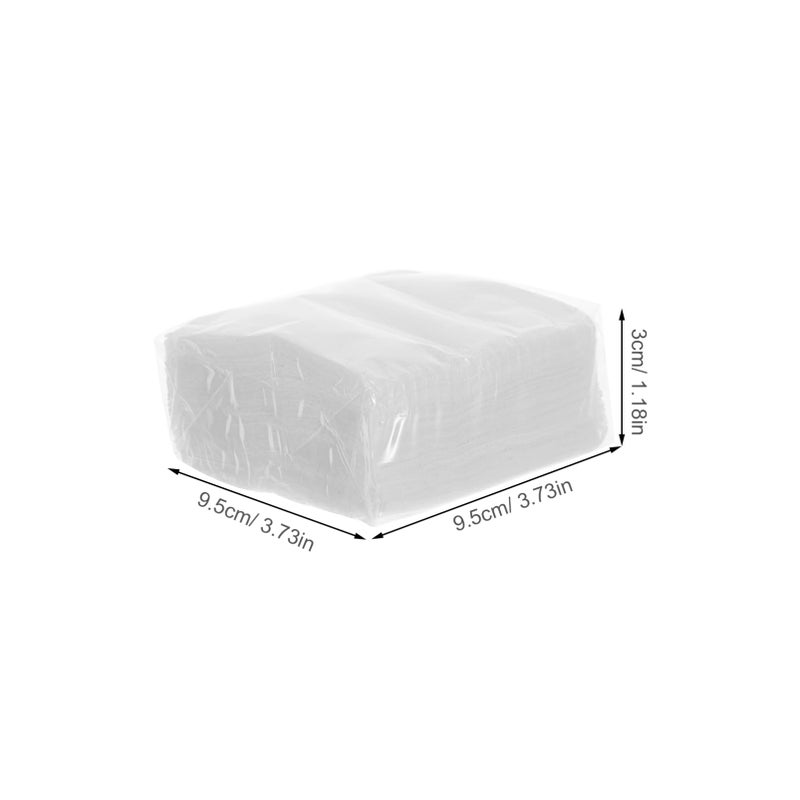 50 Pcs White Facial Tissue Cubes Thick Soft Hotel Quality Tissue Packs For Box - Image 3
