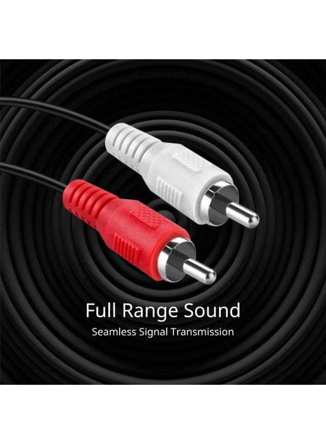 RiteAV 1.8m 3.5mm Male to Stereo RCA Male Cable - Image 3