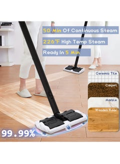 ROBAYSE Steam Cleaner with 13pcs, 2000 W, 4 Bar Steam Pressure, 1.8 Liter Tank Capacity, High Temperature Kills 99.99% of Viruses & Bacteria  - Image 2