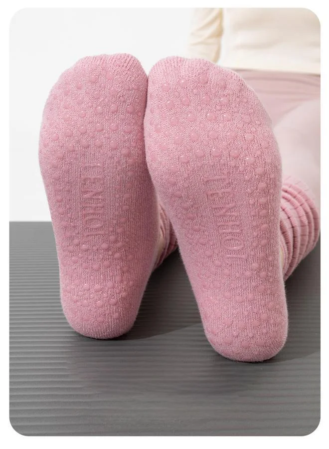 Styli Active Silicon Grip Cross Over Straps Yoga Socks