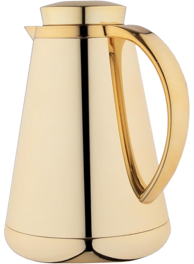 Alsaif قربة هلا للقهوة والشاي 1.0 لتر ذهبية - Image 3