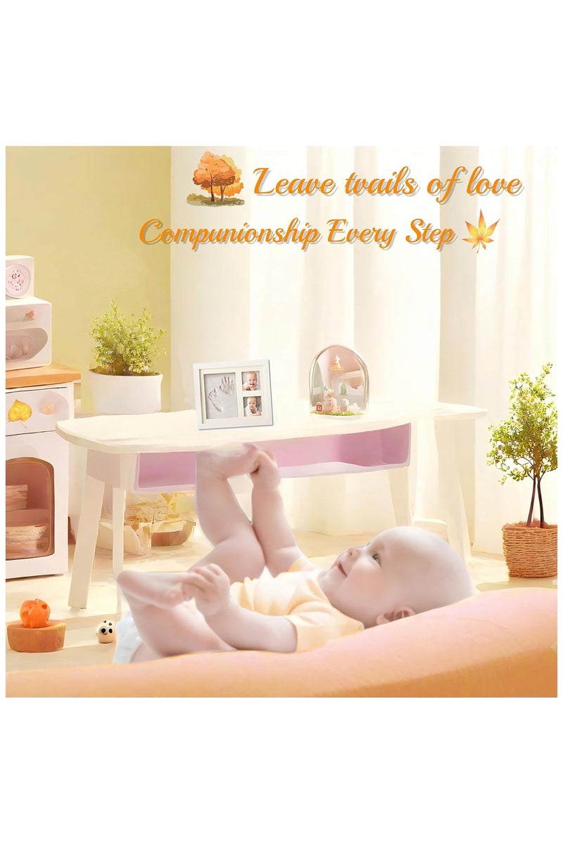 Baby Hand And Footprint Kit 28×23cm,Baby Photo Album,Baby Casting Kit With Clay,Newborn Baby Gifts,New Mum Gifts,Baby Shower Gifts,Baby Essentials For Newborn Memorial,Paw Print Kit For Dogs - Image 5