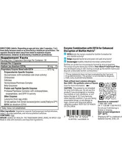 Interfase Plus 'Antibiofilm' Enzyme Blend + Edta Gastrointestinal System, Gut Flora, Biofilm & Detox Support (60 Capsules) - pzsku/ZAEC4A6BC86A403909739Z/45/_/1725942710/65e17089-47db-4769-ad2b-136d0e13ebc9