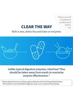 Interfase Plus 'Antibiofilm' Enzyme Blend + Edta Gastrointestinal System, Gut Flora, Biofilm & Detox Support (60 Capsules) - pzsku/ZAEC4A6BC86A403909739Z/45/_/1725942715/25eb6863-ab7f-477f-97bf-c11d5f4d9db4