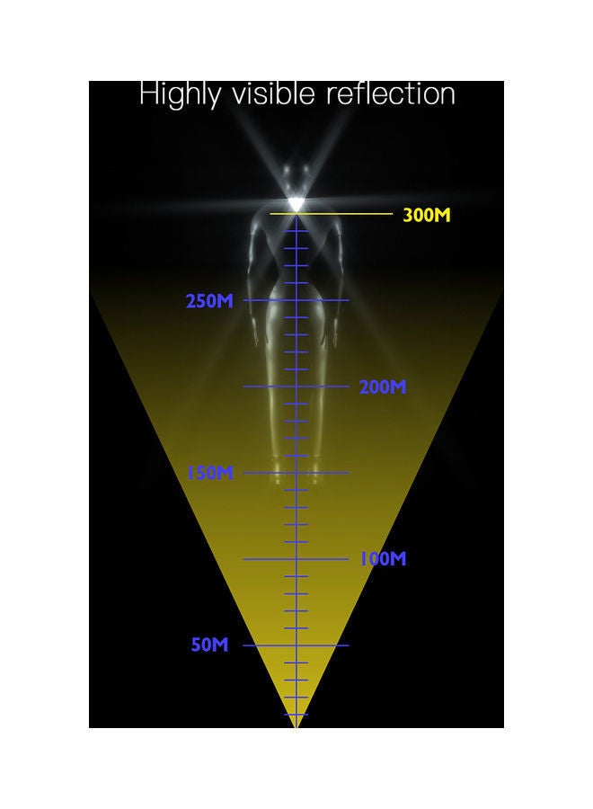 نيبمينينت مجموعة من 3 ملصقات تحذيرية عاكسة للضوء للدراجة. تمتاز بأنها مغناطيسية ومثلثة الشكل واَمنة للإسخدام ليلاً ومناسبة لممارسة رياضات الجري وركوب الدراجات في الأماكن الخارجية 6.7*6.3سم - Image 5