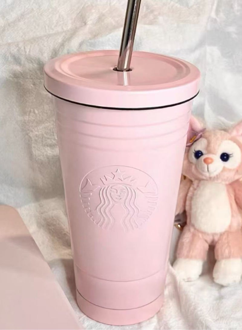 ستاربكس Stainless Steel Insulated Straw Cup - Image 1