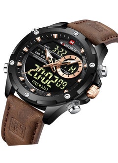 NAVIFORCE Men's Water Resistant Analog/Digital Watch NF9208  - Image 3