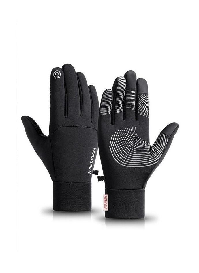 Golovejoy - Men's Winter Riding Plush Gloves - Image 1