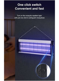 WEIDASI Large Electric Zapper/Pest Repeller Control-Strongest Indoor UV Lamp Flying Fly Insect Killer Mosquitoes Flies Killer Repellent Traps Eliminator Catcher Lure Zap Kills Mosquito 66*5.5*24.5(White)  - Image 4