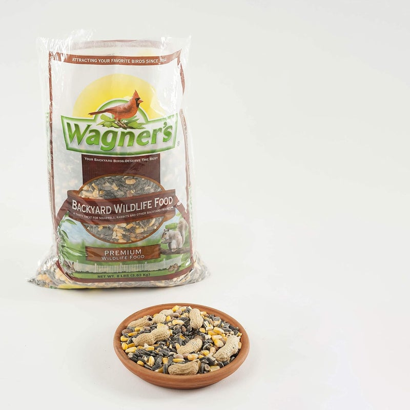 فاجنرز طعام الحياة البرية للحديقة الخلفية من Wagner، عبوة وزنها 8 أرطال (Wagner’s Backyard Wildlife Food, 8-Pound Bag) - Image 4