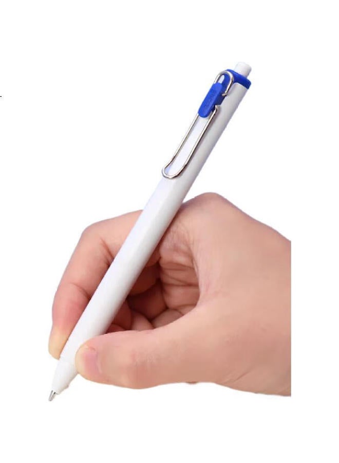 Uni Mitsubishi (Uni) Umn-S Small Concentric Retractable Gel Pen, Uni-Ball One Series 0.38Mm, For Financial Office, Student Exams, Signing, Blue, 1 Piece - Image 2