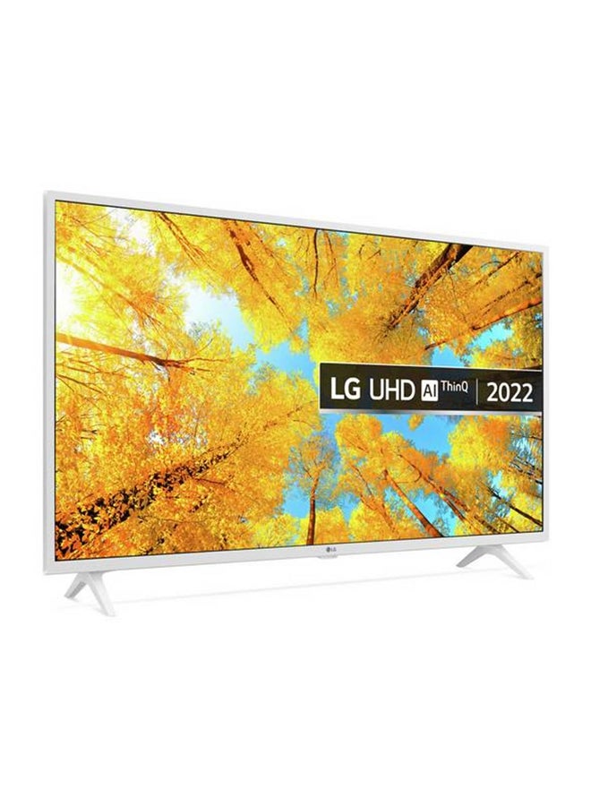 LG Renewed - 43-Inch Smart TV 4K White Special Edition 43UQ76 Black - Image 2