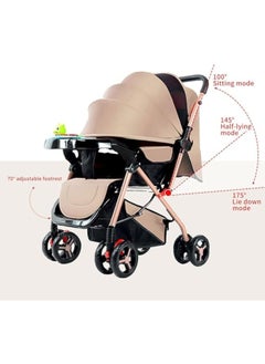 MAAS Two-Way Stroller with Adjustable Handles Comfortable Seat Foldable and Stylish  - Image 2