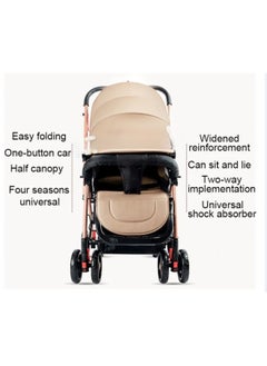 MAAS Two-Way Stroller with Adjustable Handles Comfortable Seat Foldable and Stylish  - Image 5