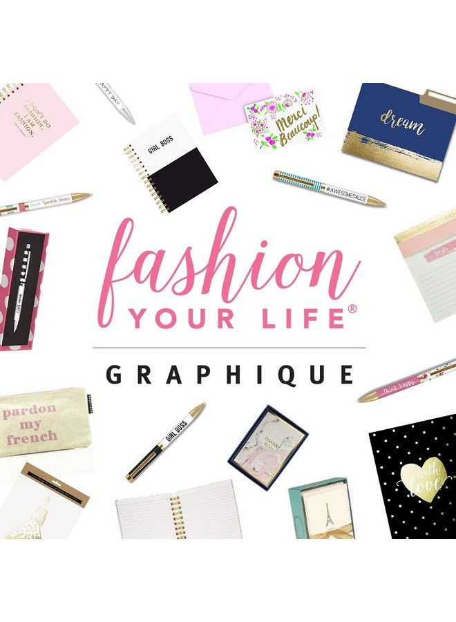 Graphique Elephant La Petite Presse Boxed Notecards 10 Embossed And Embellished Gold Foil "Thanks A Ton" Elephant Notes With Matching Envelopes 3.25" X 4.75 - Image 5