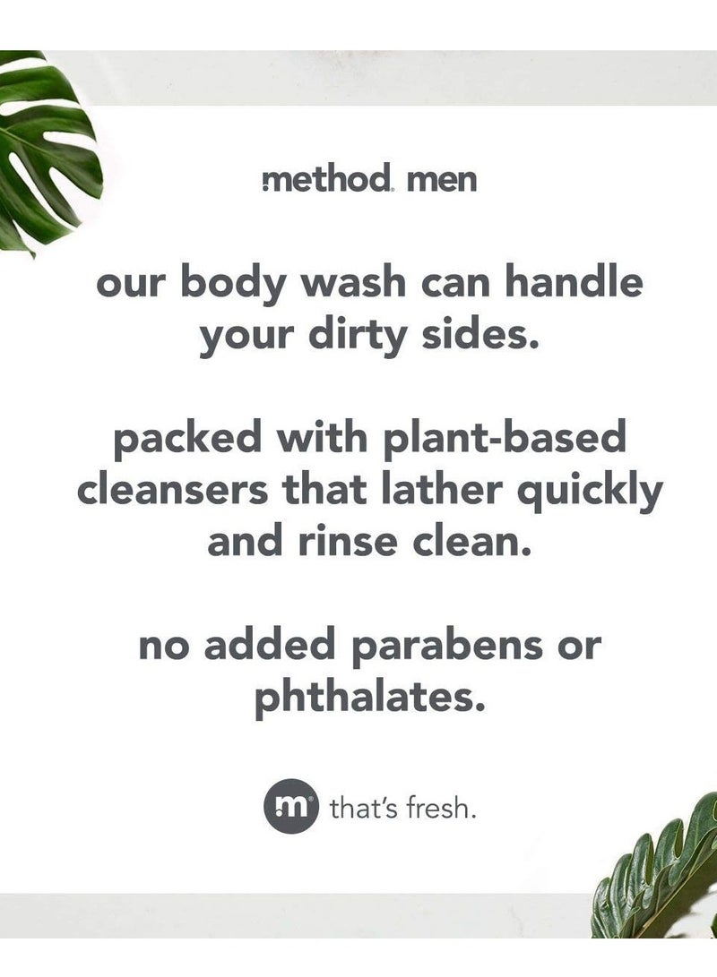 Method Method - Body Wash for men, Cedar + Cypress, Paraben and Phthalate Free, 18 FL Oz (Pack of 3) - Image 3