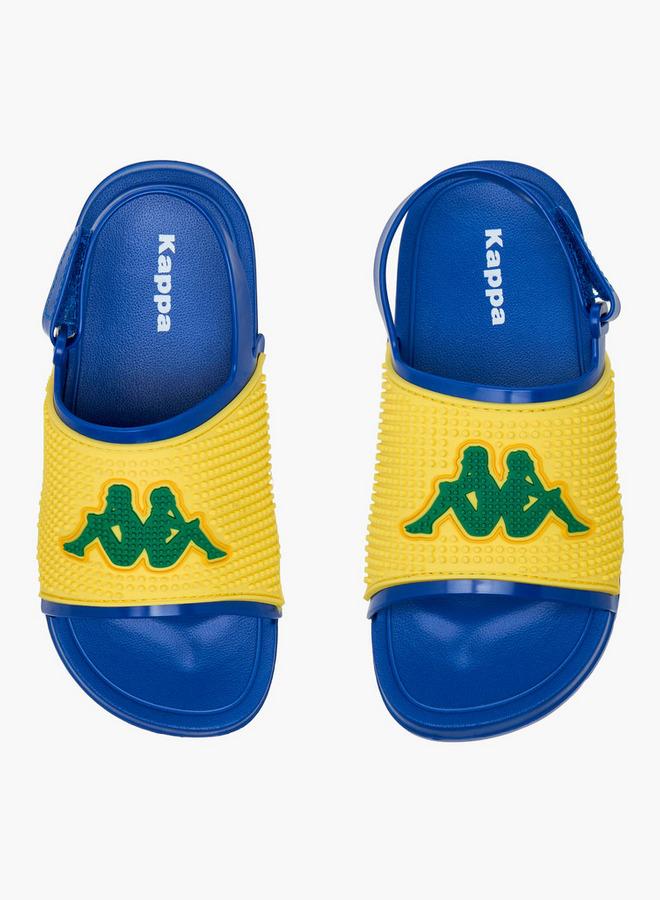 Kappa Slides With Hook & Loop, Logo Detail - Image 1
