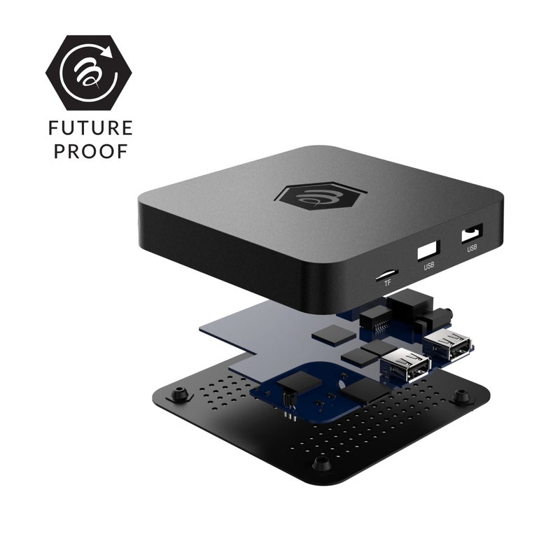 BuzzTV B5 Series Android 11 TV Box, Amlogic S905W2 Quad-Core A-35 Processor, 2GB DDR RAM, 16GB eMMC Storage, 4K UHD Streaming - Image 4