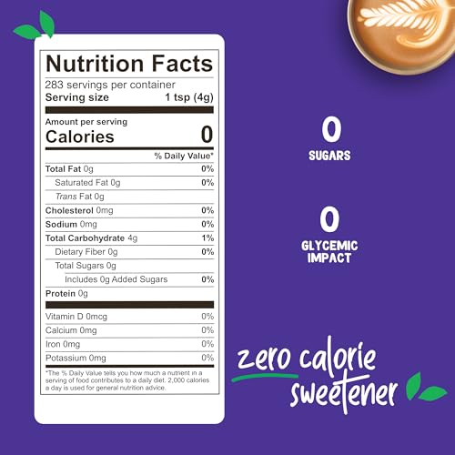 Pyure Organic Stevia Blend  Granulated Sugar Substitute with Zero Calories  Carbs  Keto Diabetic  Vegan Friendly  Sugary Taste Alternative  USDA Organic NonGMO  Erythritol Free  Good For Baking  25lb 40oz - Image 5
