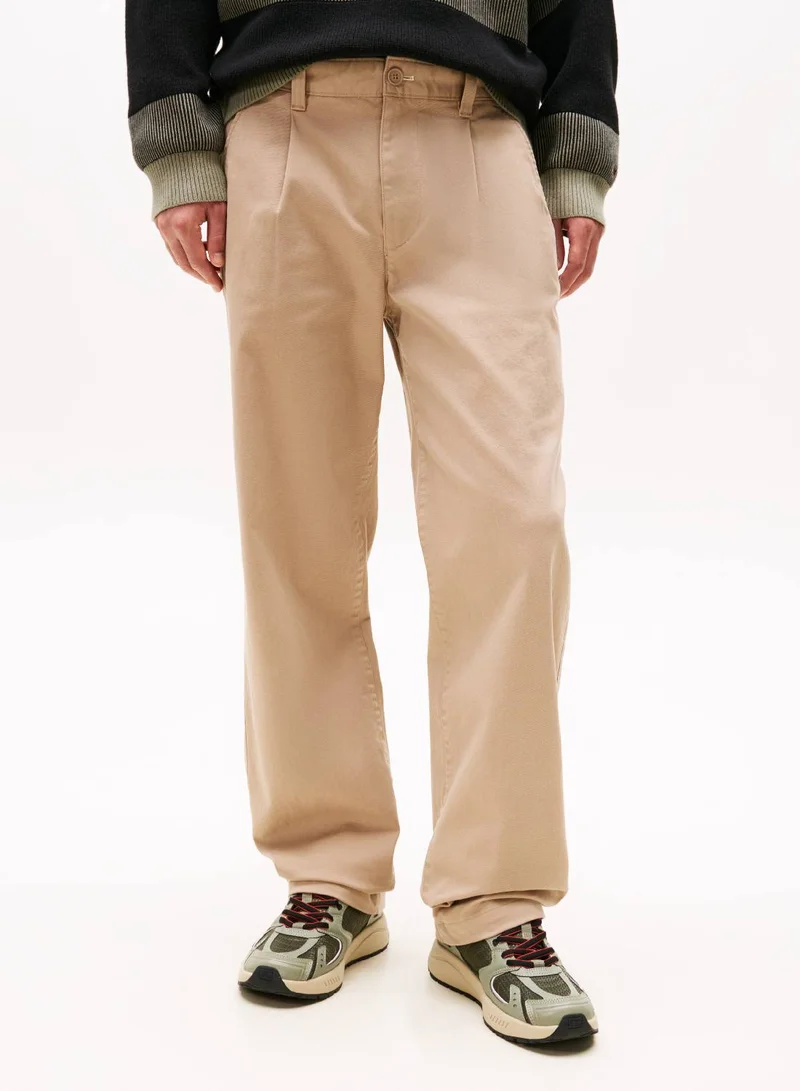 TOMMY JEANS Coastal Taupe Jamie Soft Twill Chino Pants for Men | Best Price UAE