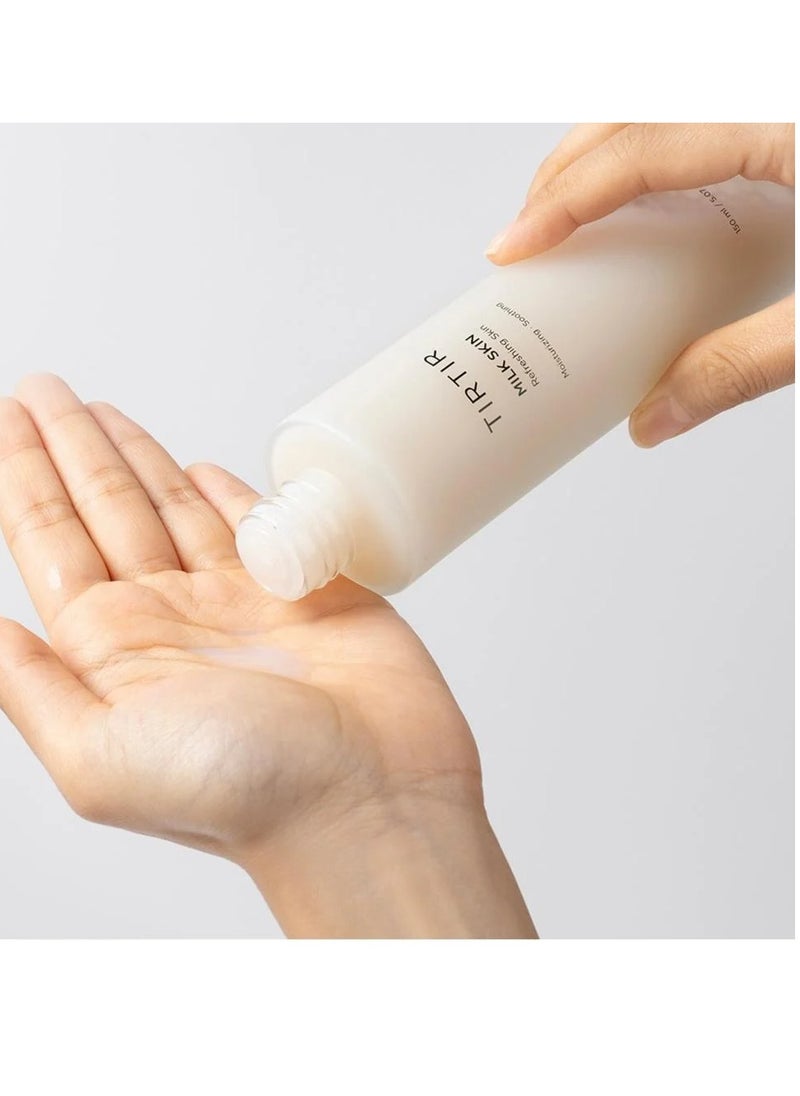 TIRTIR - A toner enriched with milk extracts that soothes and deeply moisturizes the skin. Enhances the freshness and radiance of the skin. From Terter - 150 ml - Image 1