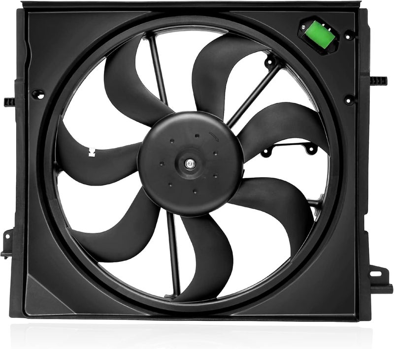 TEMSONE Radiator Cooling Fan Assembly for Nissan Rogue Sport 2017-2019 - Image 1