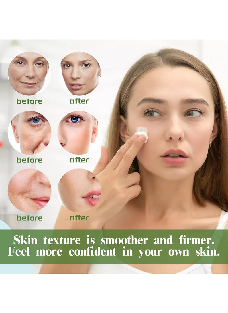Hoygi - Face Tightening Cream, Instant Face Lifting and Tightening Cream and Tightening Cream with Hyaluronic Acid, Instant Wrinkle Remover, Anti-Aging Face Cream for Tightener Skin - Image 1