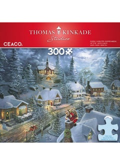 Ceaco Ceaco - Holiday - Santa's Silent Night - 300 Piece Jigsaw Puzzle  - Image 2