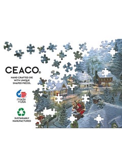 Ceaco Ceaco - Holiday - Santa's Silent Night - 300 Piece Jigsaw Puzzle  - Image 5