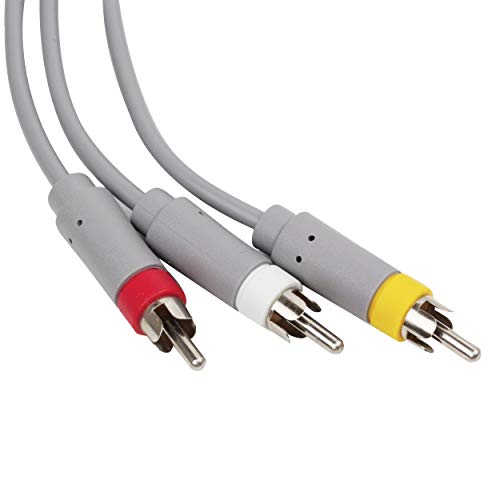 Beastron Wii AV Cable, 6 FT AV Composite Cable 3 RCA for Nintendo Wii/Wii U (High Definition) - Image 2