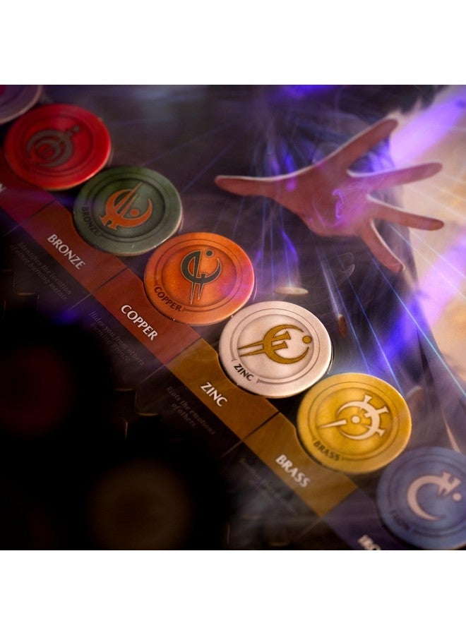 Brotherwise Games Mistborn Deckbuilding Game - Forge Alliances in Epic Metal-Burning Battles - Cooperative Card Game by Designer John - Immersive Strategic Gameplay - Image 5