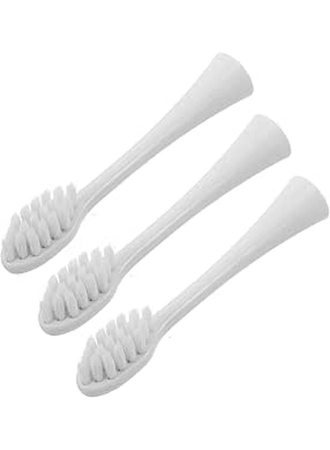 3pcs Soft Bristles Electric Toothbrush Replacement Heads for Adults Universal Oral Care - Image 1