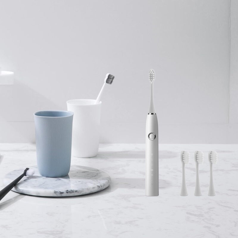 3pcs Soft Bristles Electric Toothbrush Replacement Heads for Adults Universal Oral Care - Image 5