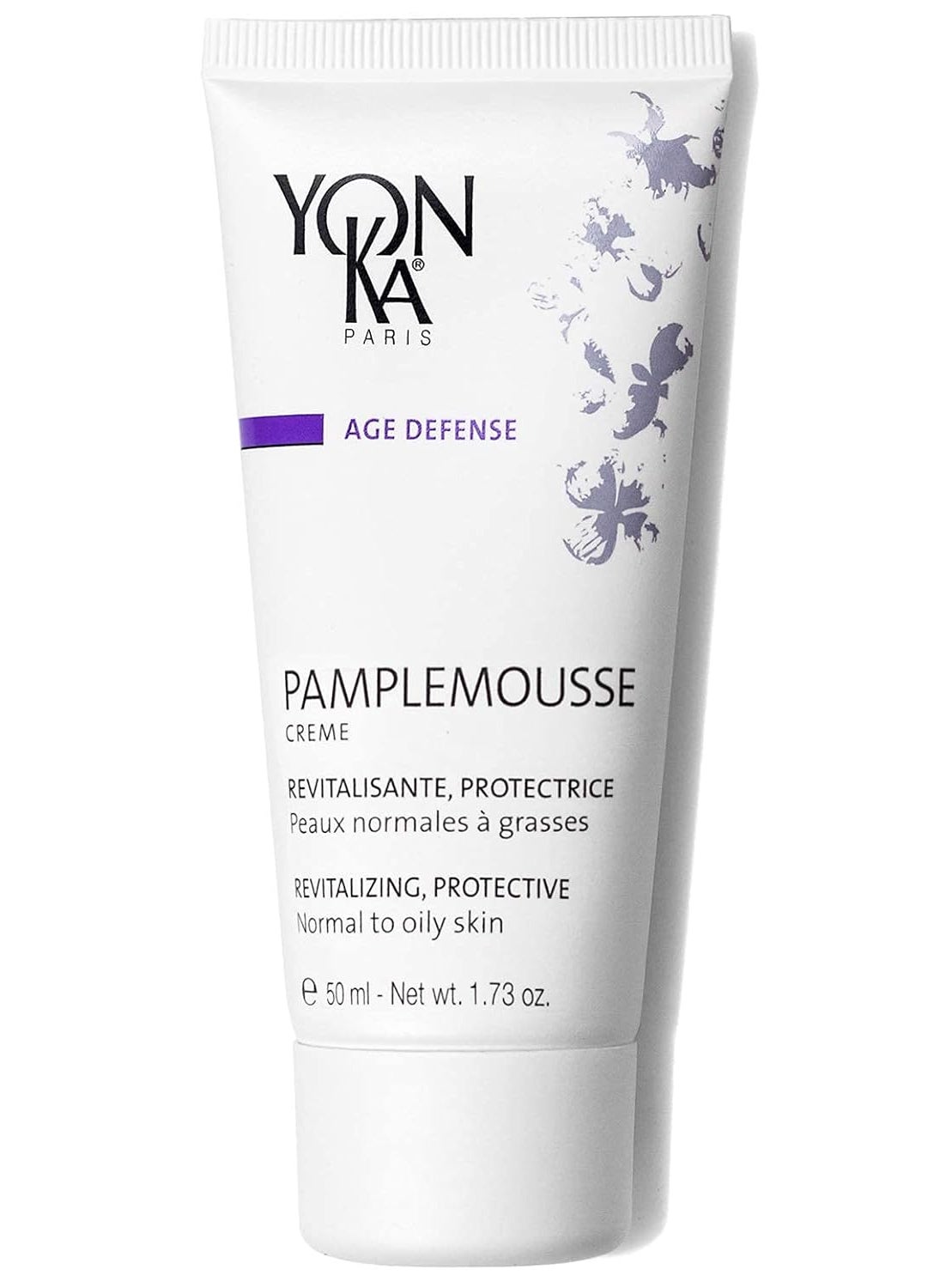 Yonka YonKa Pamplemousse PNG Face Cream Normal  Oily Skin 50ml Daily Hydrating Face Moisturizer Lightweight Lotion with Vitamin C to Tighten Pores and Mattify Skin ParabenFree 