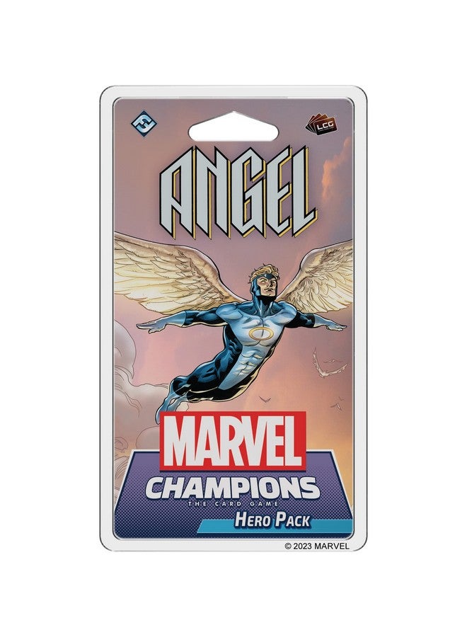 Fantasy Flight Games Marvel Champions The Card Game Angel HERO PACK - Superhero Strategy Game, Cooperative Game for Kids and Adults, Ages 14+, 1-4 Players, 45-90 Minute Playtime, Made by Fantasy Flight Games - Image 1