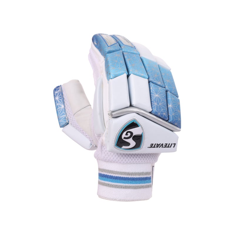 إس جي قفازات ضرب الكريكيت SG SG Litevate Cricket Batting Gloves for Adult and Junior - Mens, Left Hand - Image 2
