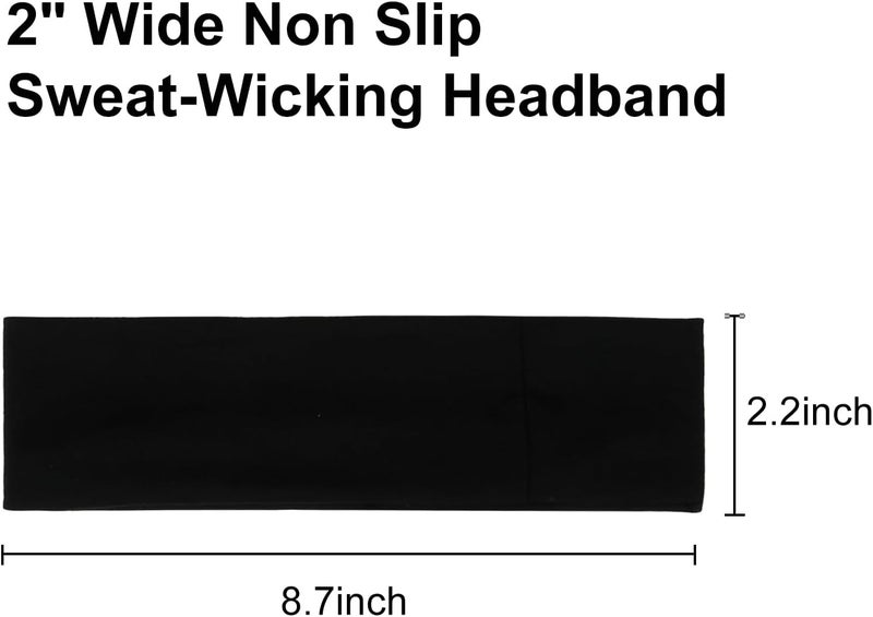 تيرسي تيرس - عصابات رأس للنساء ذوات الشعر القصير - عصابات عرق غير قابلة للانزلاق، عصابات قماشية ناعمة للتمرين، اليوجا، الجري، الرياضة، لفائف شعر رقيقة للفتيات - Image 4