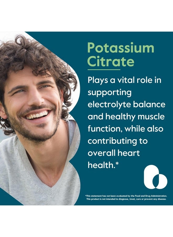 BESTVITE Potassium Citrate 99mg (240 Vegetarian Capsules) - No Stearates - Vegan - Gluten Free - Non GMO - Image 4