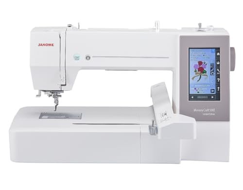 Janome Memory Craft 550E Limited Edition 14x79 Embroidery Machine - Image 1