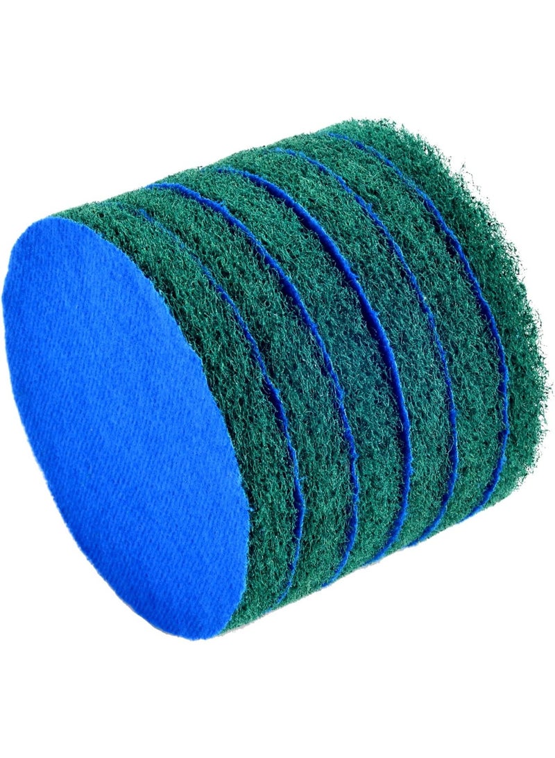 6-Pack Replacement Scrub Pads, Super Abrasive, Green (5 Inch) - Image 2