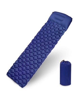 Inflatable Sleeping Mat Pad, Ultralight Camping Mattress with Pillow, Waterproof Leak proof Inflating Single Bed, Portable Air Pad Mat for Backpacking,Camping,Travel - pzsku/ZAEC67DCB1C7A9BED8ED3Z/45/_/1717049467/25e19077-98ec-4dec-b3a5-289e0fab1f99