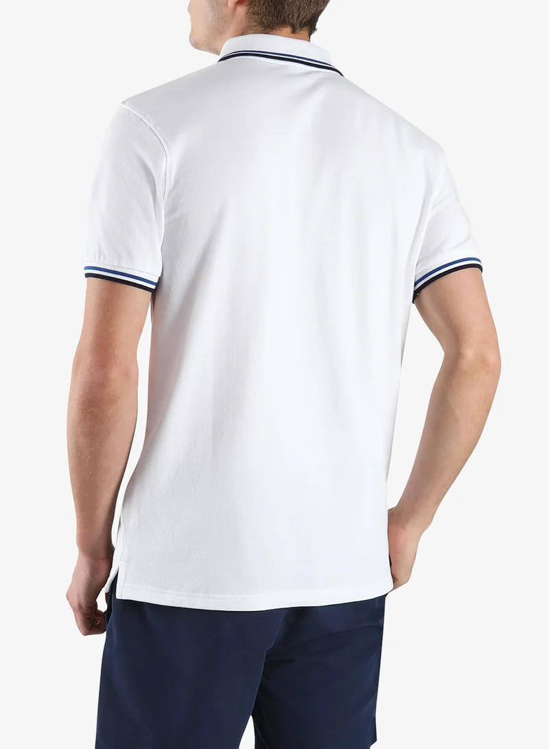 Reebok Id Striped Rib Polo