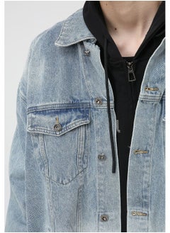 Loquat Men's Long Sleeved Jean Jacket  - Image 2