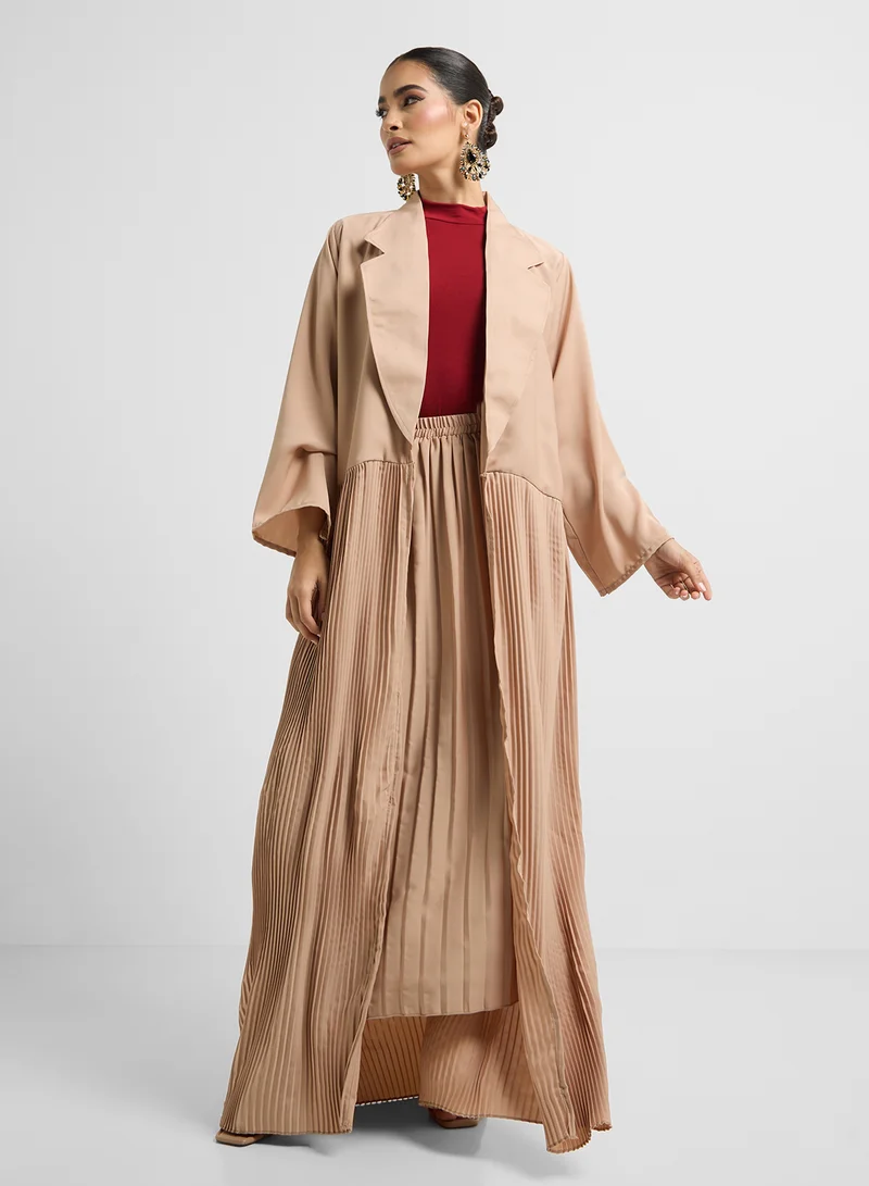 Khizana Abaya With Skirt & Sheila