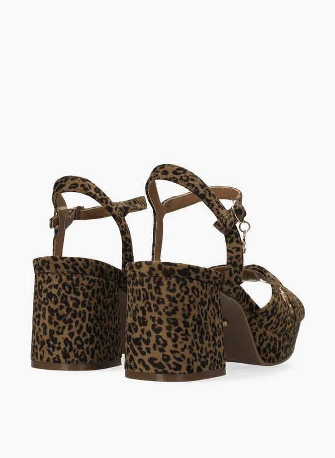 MEXX BROWN Mexx Nalina Nicky Heeled Sandal for Women | Best Price UAE