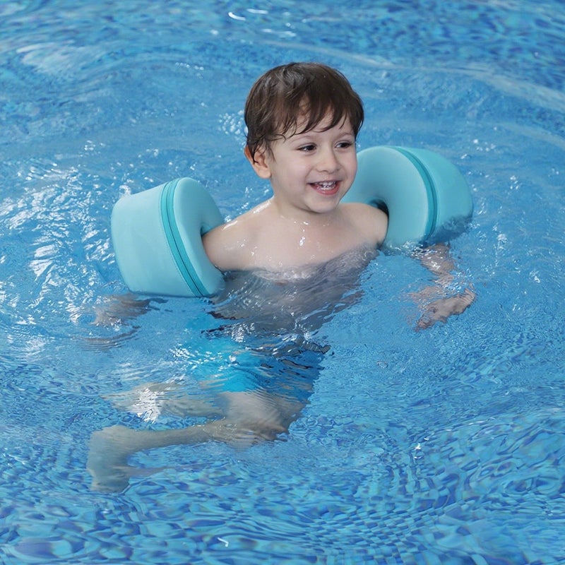 Kids Swim Vest: Pink Non-Inflatable Pearl Foam - Detachable Chest & Arm Rings Kids Life Jacket for 3-6 Years Old Kids in Swimming Pools Beaches Lakeside - Image 5