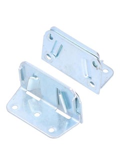 Thoraya 4PCS Bed Rail Brackets Portable Stainless Steel Bearing Strong Bed Replacement Parts  - Image 4