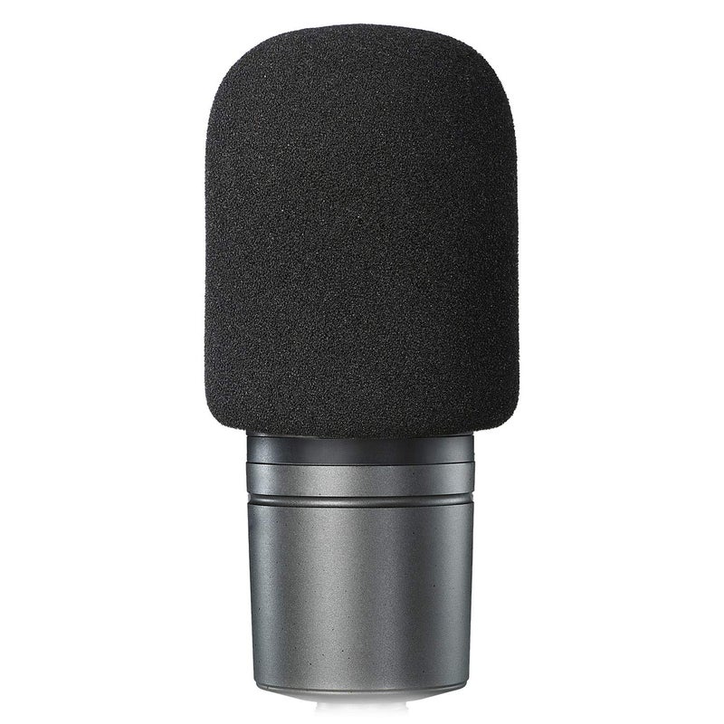 SUNMON Windscreen Foam Cover, Windscreen Pop Filter for Audio-technica AT2020 Condenser Studio Microphone,Compatible with AT-2035 AT-2050 ATR2500 ATR2500X AT-4040 Microphones,(Black) - Image 1