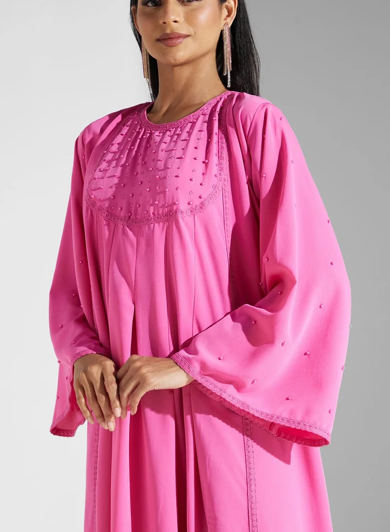 SINOIR Flared Sleeve Jalabiya