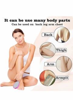 Excefore 2022 Crystal Hair Eraser, Magic Crystal Hair Remover, Painless Hair Removal Stone & Skin Exfoliator Tool for Men Women  - Image 3
